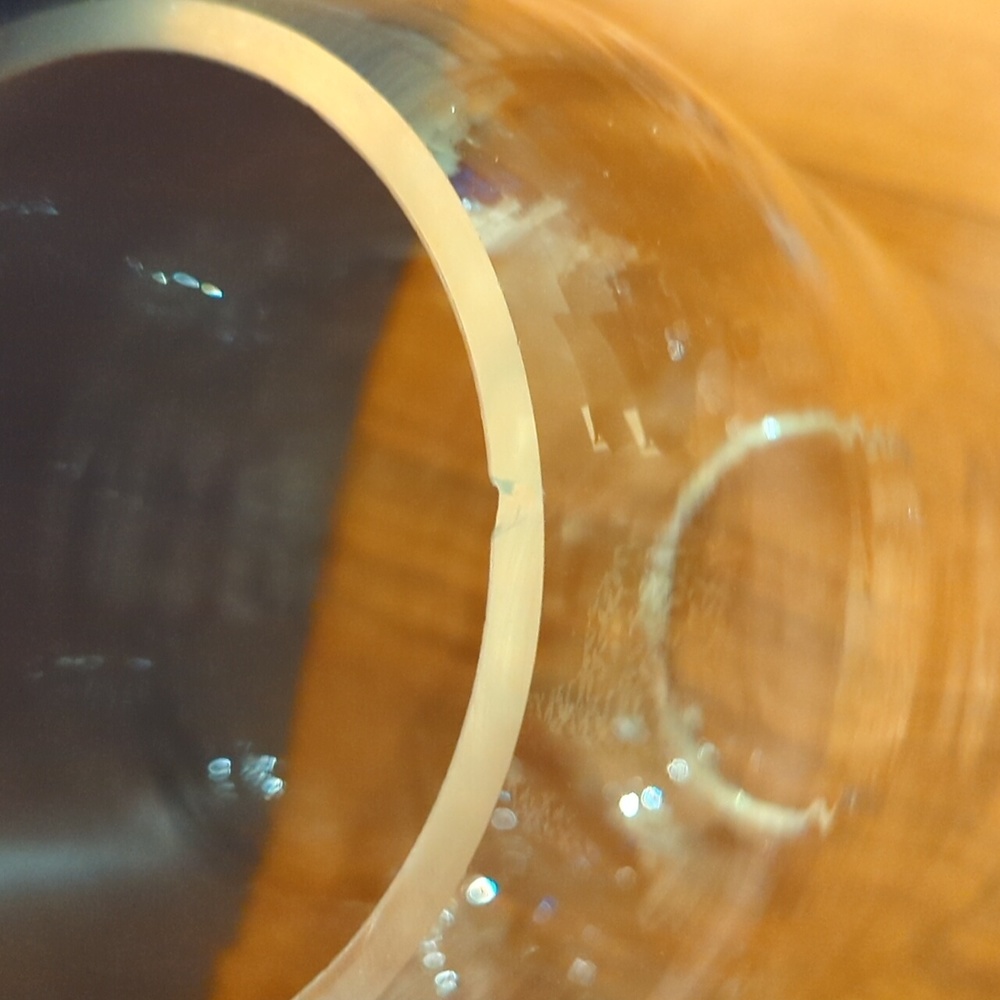 Large Minimalist Glass Vase #5 - Picture 4 of 6